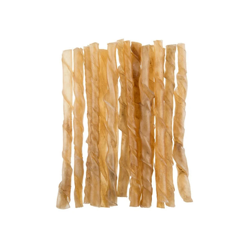 تشویقی مدادی سگ ژلاتینی مدل Freshy Natural Dental Twists بسته 20 عددی