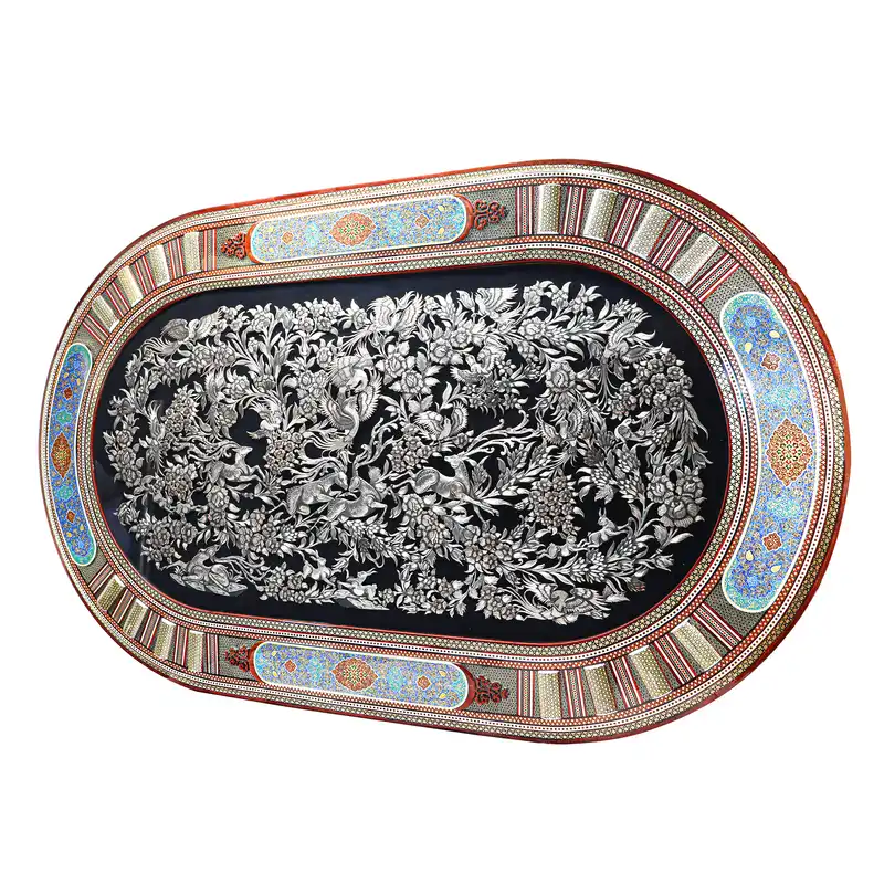 تابلو قلمزنی مدل شاهکار هنری کد 127p77