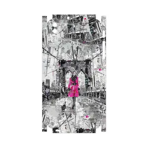 MAHOOT Collage of Catwalk Bridge-FullSkin Cover Sticker for HTC Desire 816