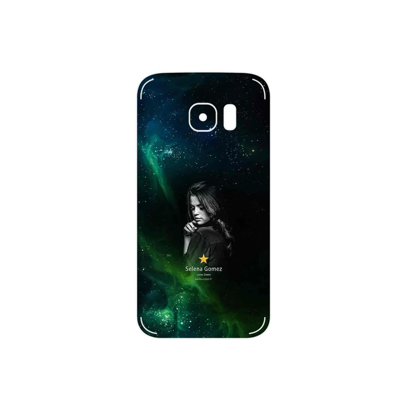 برچسب پوششی ماهوت مدل Selena Gomez مناسب برای گوشی موبایل سامسونگ Galaxy S7