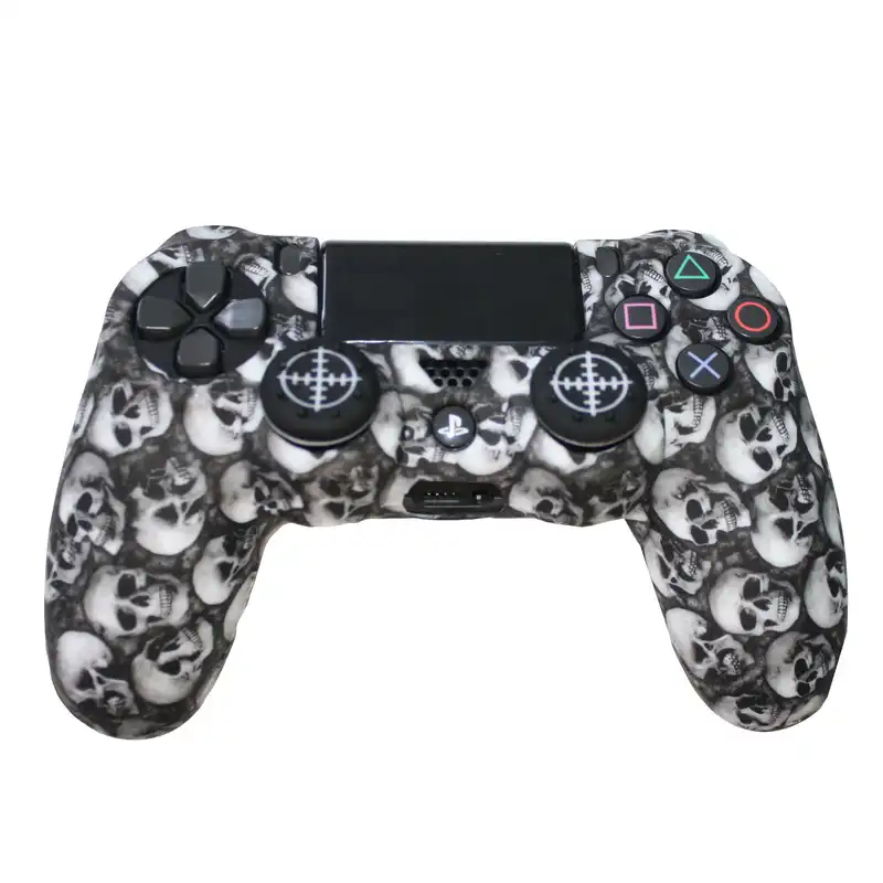 محافظ دسته پلی استیشن 4 مدل TARGET skeleton به همراه روکش آنالوگ