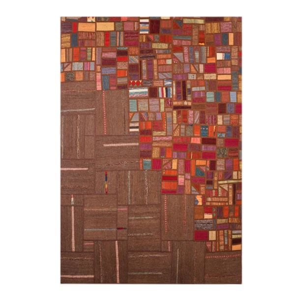 کلاژگلیم دستبافت 4متری کد p34