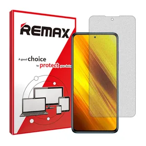 Remax brand shockproof Matte screen protector glass for Xiaomi Poco X3