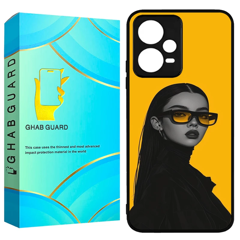 کاور قاب گارد طرح دختر مدل GCHPX5P مناسب برای گوشی موبایل شیائومی Poco X5 Pro 5G