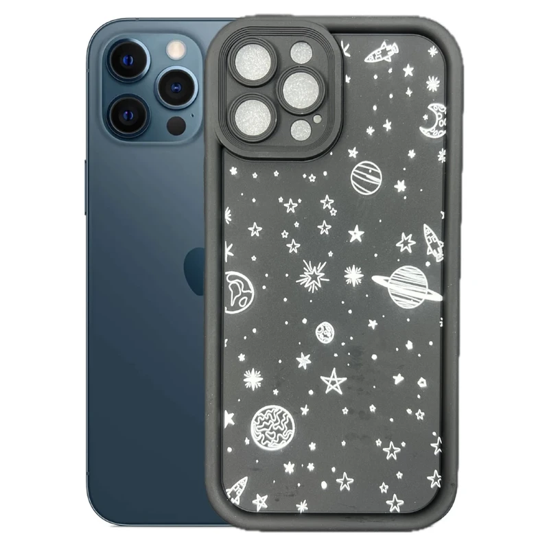 کاور طرح کهکشان مناسب برای گوشی موبایل اپل iPhone 12 Pro Max