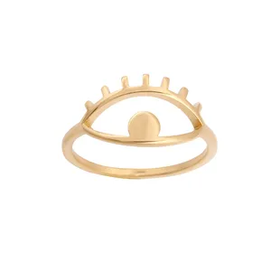 انگشتر زنانه مدل استیل چشم