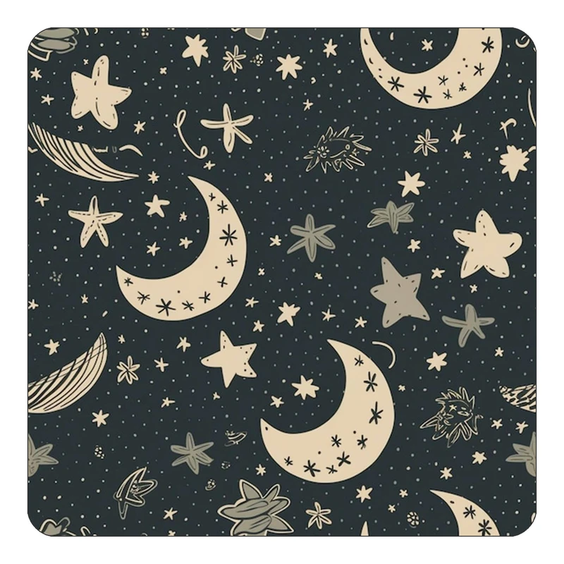 مگنت کاکتی طرح ماه و ستاره مدل mp50851