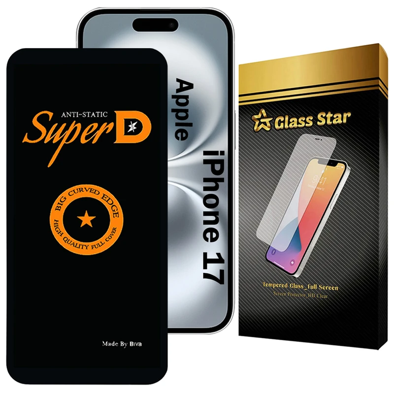محافظ صفحه نمایش گلس استار مدل SUBIG20 مناسب برای گوشی موبایل اپل iPhone 17