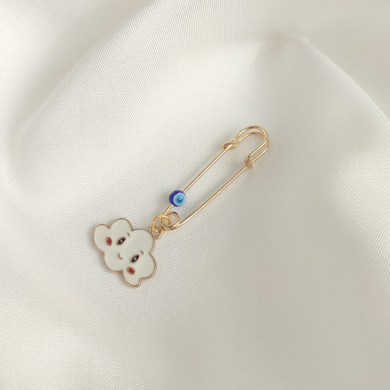 سنجاق سینه دخترانه لیمونار گالری مدل ابر سنجاق سینه دخترانه لیمونار گالری مدل ابر