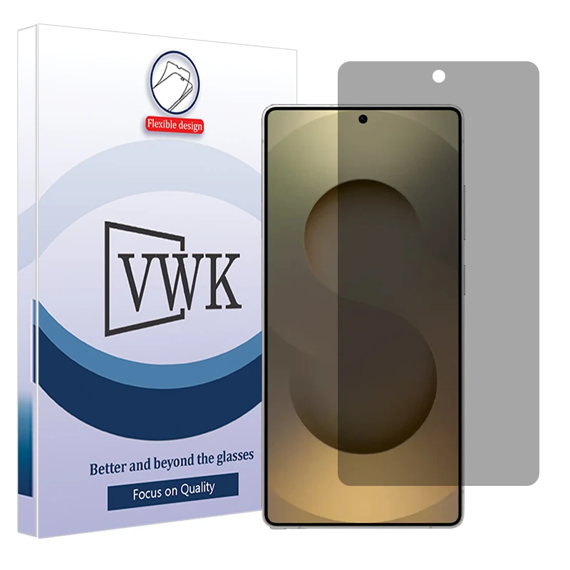 محافظ صفحه نمایش حریم شخصی وی دبلیو کی مدل Tough مناسب برای گوشی موبایل سامسونگ Galaxy S25 Ultra 