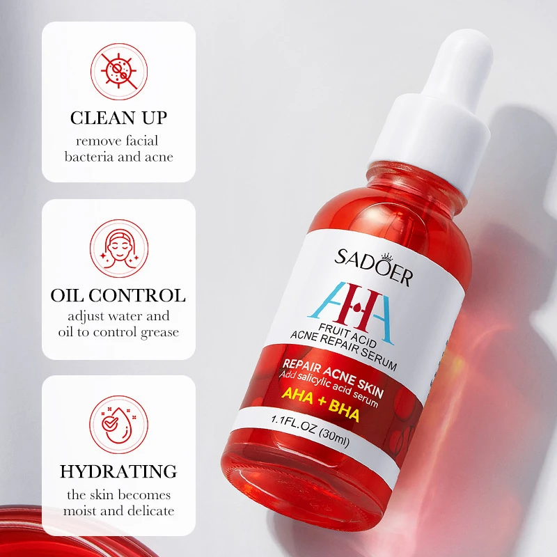 عکس شماره 3 : سرم کوچک کننده منافذ پوست سادور مدل aha سازگار با انواع پوست حجم ۳۰ میلی لیتر