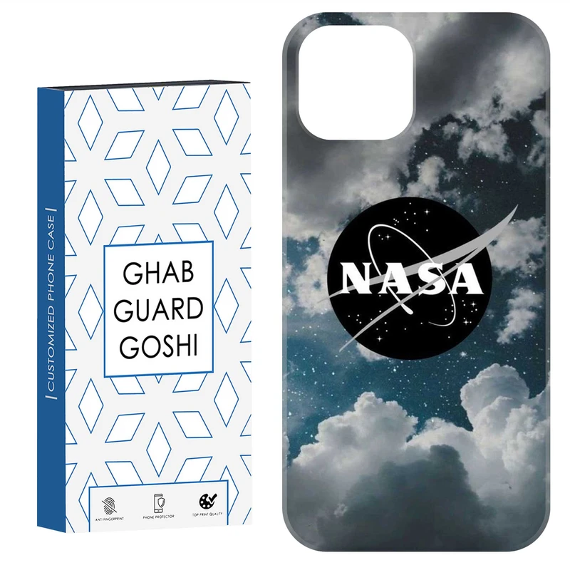 کاور قاب گارد گوشی طرح ناسا کد Dimo-734 مناسب برای گوشی موبایل اپل  IPHONE 13 / 14   
