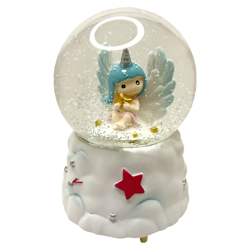 گوی موزیکال مدل پمپی فرشته مهربون طرح Angel کد PB4260 گوی موزیکال مدل پمپی فرشته مهربون طرح Angel کد PB4260