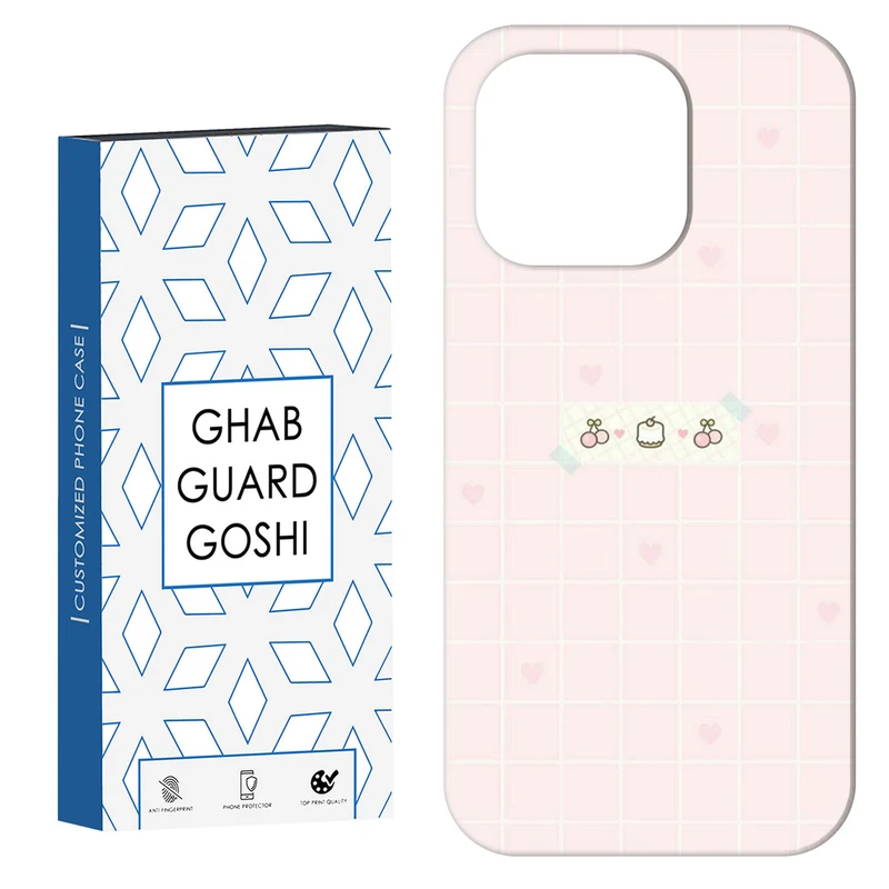 کاور قاب گارد گوشی طرح کیک گیلاس کد Dimo-314 مناسب برای گوشی موبایل اپل  IPHONE 16 PRO MAX   