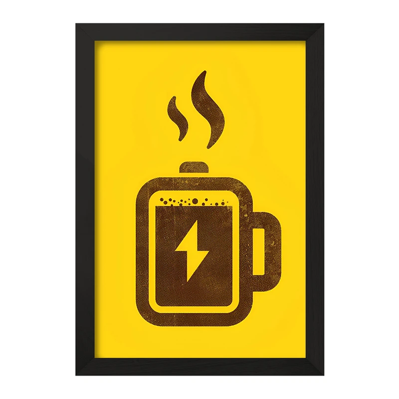 تابلو خندالو مدل قهوه (COFFEE) کد F10423