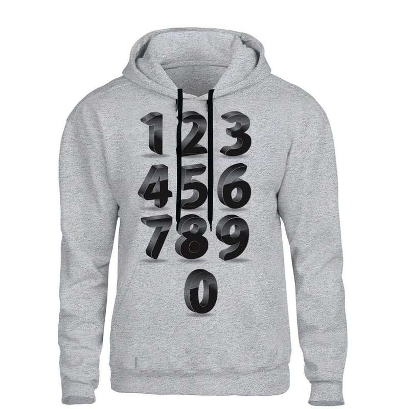 هودی مردانه مدل عدد کد MA99 T
