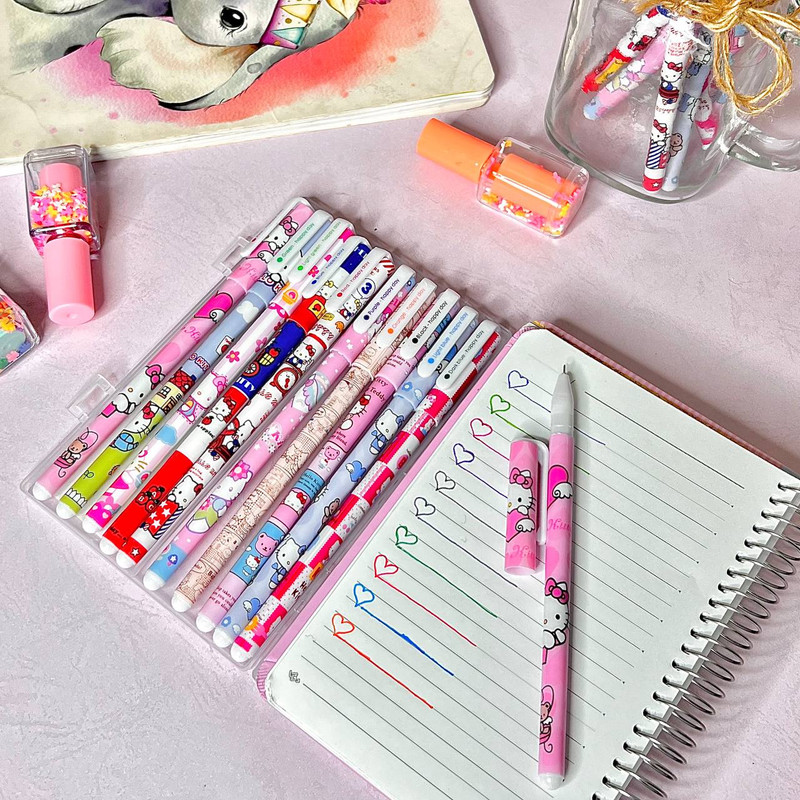 روان نویس طرح کیتی بسته 10عددی