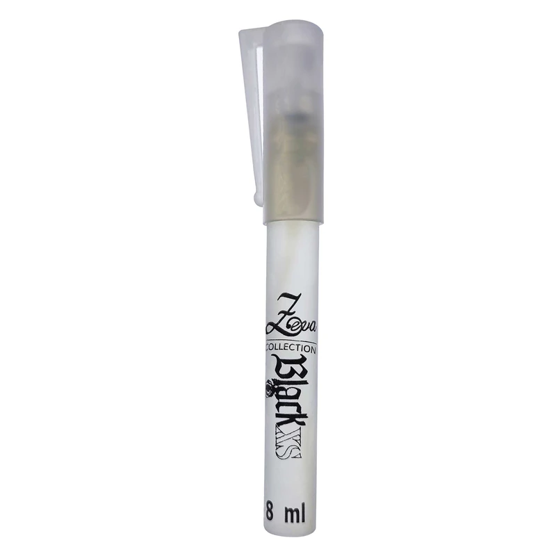 عطر جیبی زنانه زوا مدل Black XS حجم 8 میلی لیتر