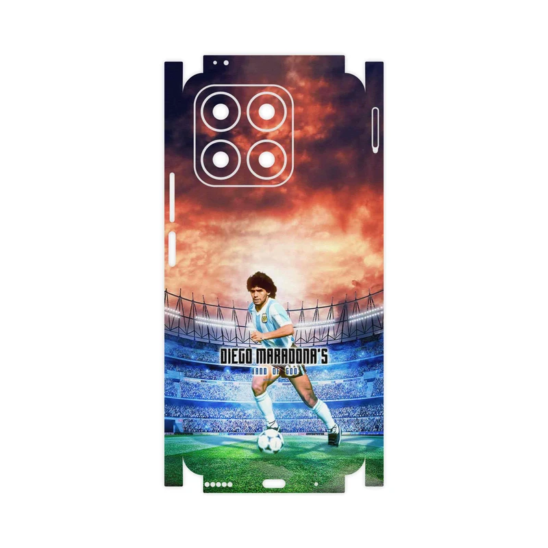 برچسب پوششی ماهوت مدل Diego Maradona-FullSkin مناسب برای گوشی موبایل آنر X8a