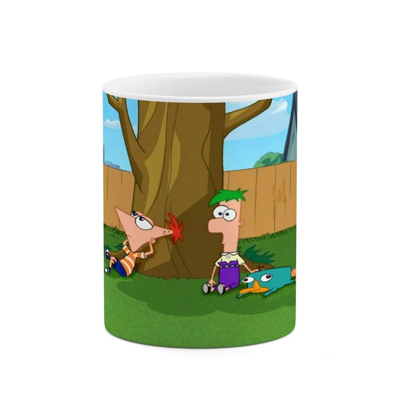 ماگ کاکتی مدل کارتون Phineas And Ferb کد mgh22909
