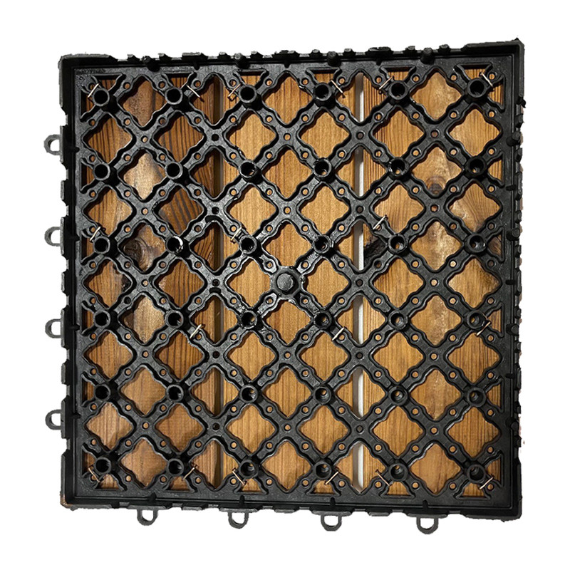 کفپوش مدل تایل ترموود سه ردیفه سایز 30x30 سانتی متر بسته 6 عددی کفپوش مدل تایل ترموود سه ردیفه سایز 30x30 سانتی متر بسته 6 عددی