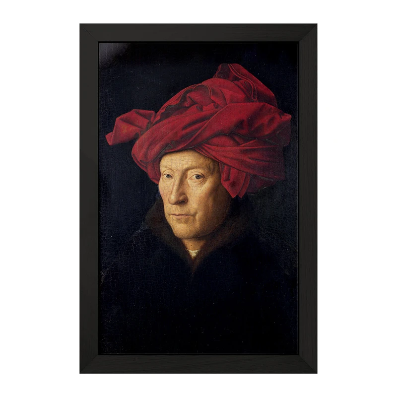 تابلو خندالو مدل پرتره یک مرد وان آیک کد 37129