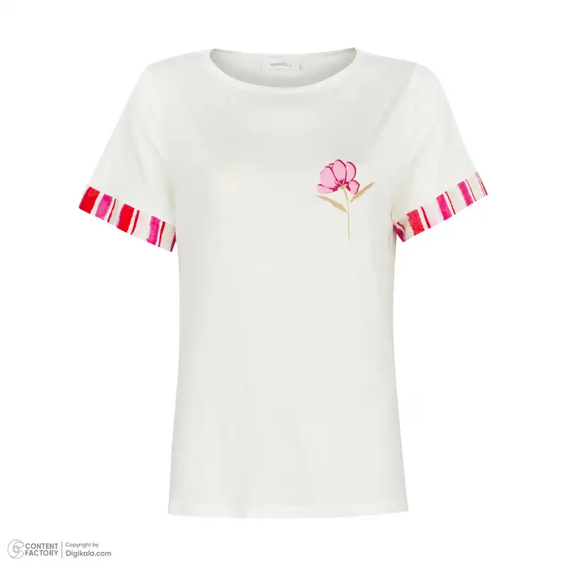 ست تی شرت و شلوار زنانه سویم  مدل 14278