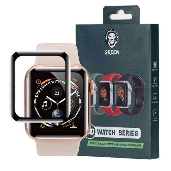 محافظ صفحه نمایش گرین مدل 3D Watch مناسب برای اپل واچ سایز 45 میلی متر