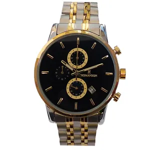 ساعت مچی عقربه‌ای مردانه رومانسون مدل بندفلزی کد RM-211