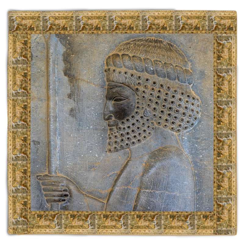 رومیزی طرح هخامنش کد 14085