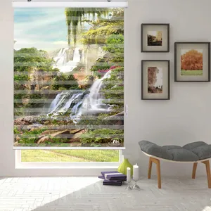  پرده زبرا زیو مدل L5038 سایز 150x200 سانتی متر