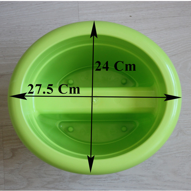 گلدان  مدل نرده ای پلاستیکی کد FN1-1