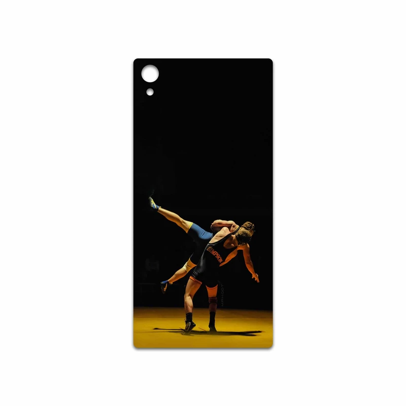 برچسب پوششی ماهوت مدل Wrestling مناسب برای گوشی موبایل سونی Xperia Z5 Premium