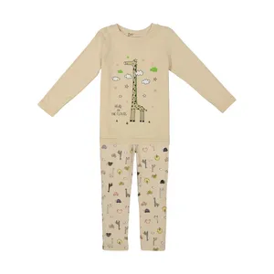 ست تی شرت و شلوار دخترانه ناربن مدل 107