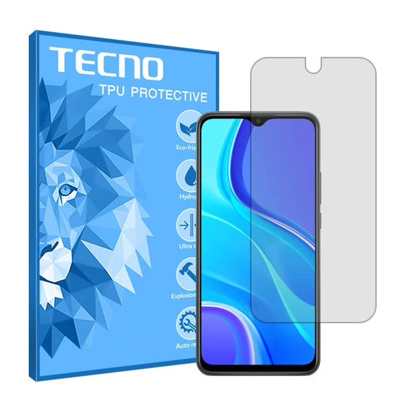 محافظ صفحه نمایش شفاف تکنو مدل HyGEL مناسب برای گوشی موبایل شیائومی Redmi 9