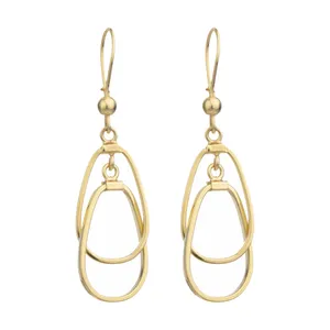 گوشواره طلا 18 عیار زنانه مایا ماهک مدل ME0956