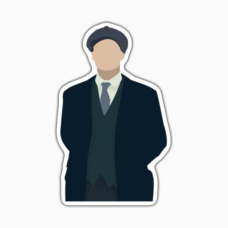 استیکر لپ تاپ و موبایل بووم طرح Tommy Shelby کد VR11