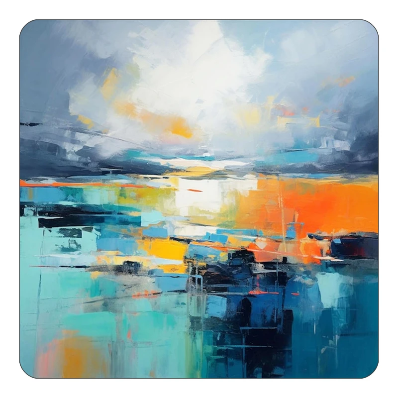 مگنت کاکتی طرح نقاشی رنگ روغن مدل mp69433