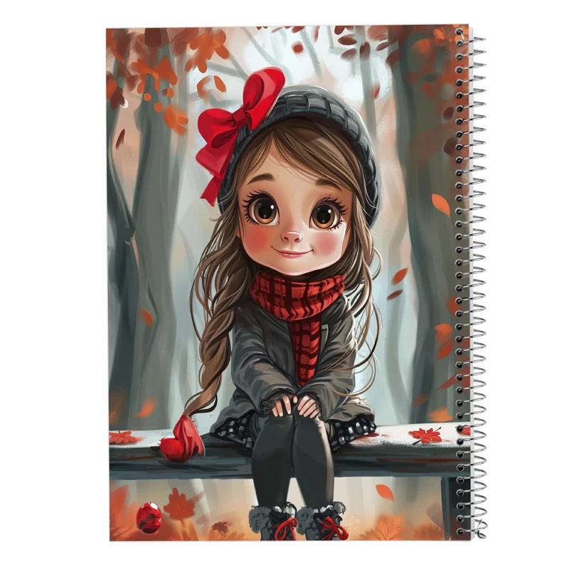 دفتر مشق 50 برگ مدوپد مدل فانتزی کد DF16487