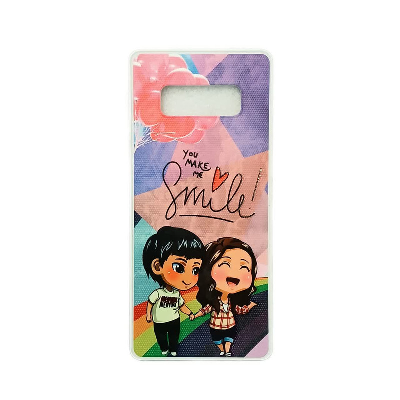 کاور مدل 655.655/45 طرح خنده و شادی مناسب برای گوشی موبایل سامسونگ Galaxy s10 plus