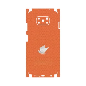 MAHOOT Minimalist origami bird-FullSkin Cover Sticker for Xiaomi Poco X3 NFC