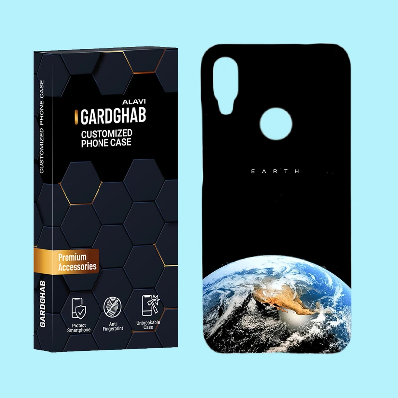 کاور گارد قاب علوی مدل کهکشان مناسب برای گوشی موبایل شیائومی Redmi Note 7 / note 7 Pro