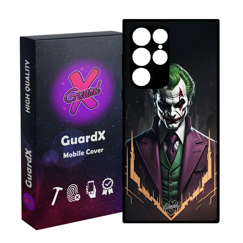 کاور گارد ایکس طرح Joker مدل Glass10611 مناسب برای گوشی موبایل سامسونگ Galaxy S22 Ultra
