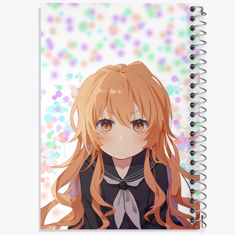 دفتر مشق 50 برگ خندالو طرح تایگا انیمه تورادورا کد 32493