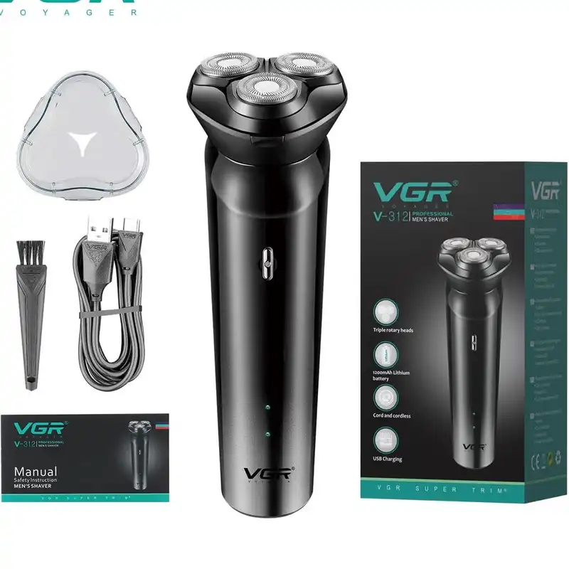 ماشین اصلاح موی صورت وی جی ار مدل VGR 312