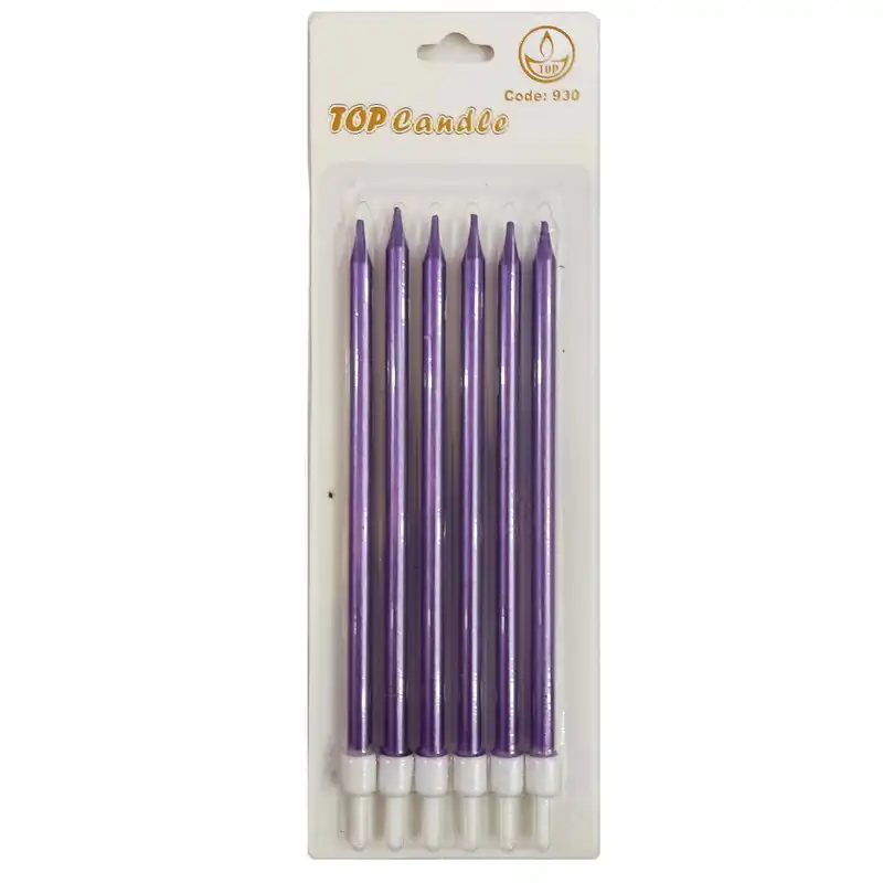 شمع تولد مدل متالیک کد I22V