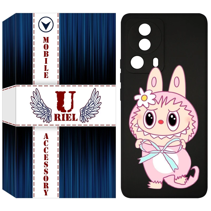 کاور یوریل مدل KSH کد 146 طرح عروسک لبوبو مناسب برای گوشی موبایل شیائومی 13 Lite