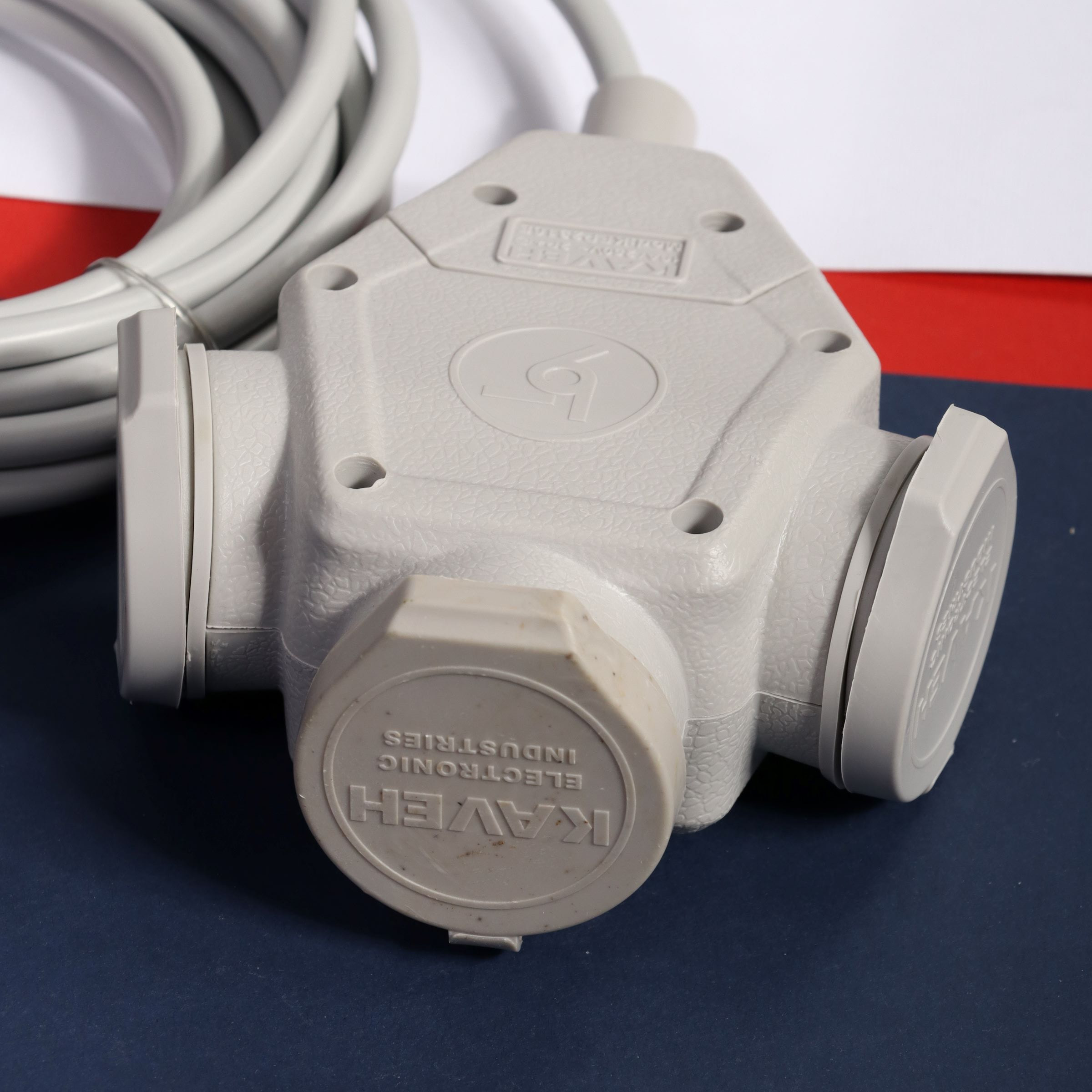 سه راهی برق سیار کاوه مدل صنعتی پرقدرت کد 10M