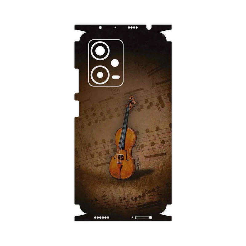 برچسب پوششی ماهوت مدل Violin_Instrument-FullSkin مناسب برای گوشی موبایل شیائومی Redmi Note 12 Pro Plus