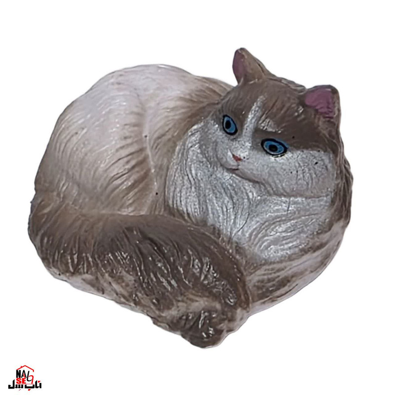 فیگور ناب سل مدل گربه رگدال کد RAGDOLL NAAB022 ارتفاع 3 سانتی متر